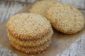 Sesame-cookie-stack