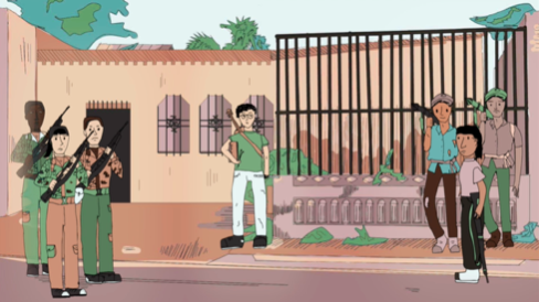 Animation by Gabriela Bran for The House That Was Not There