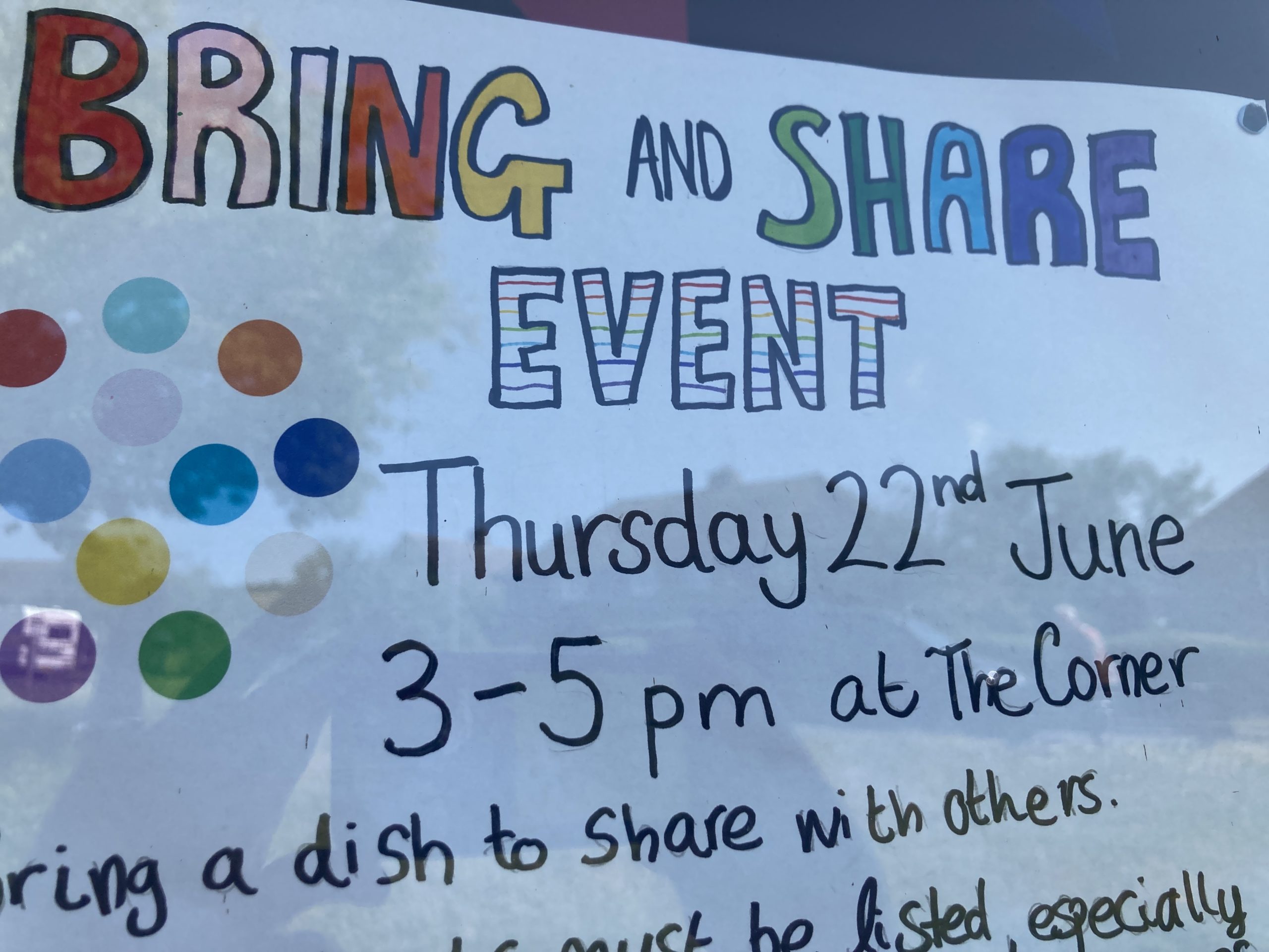 Bring and Share a dish for refugee week